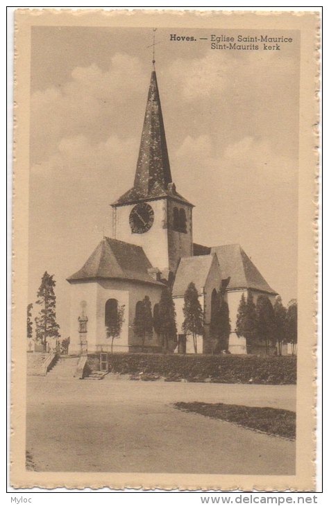 Hoves. Eglise Saint-Maurice.  Sint-Maurits Kerk. - Silly