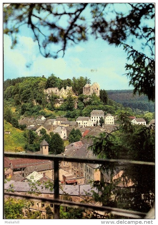 LAROCHETTE-VUE PARTIELLE ET CHATEAU FEODAL - Larochette