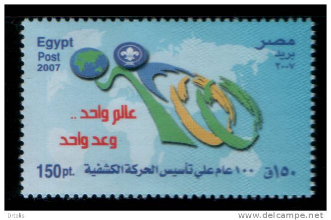 EGYPT / 2007 /  Centenary Of Scouting / MNH / VF  . - Unused Stamps