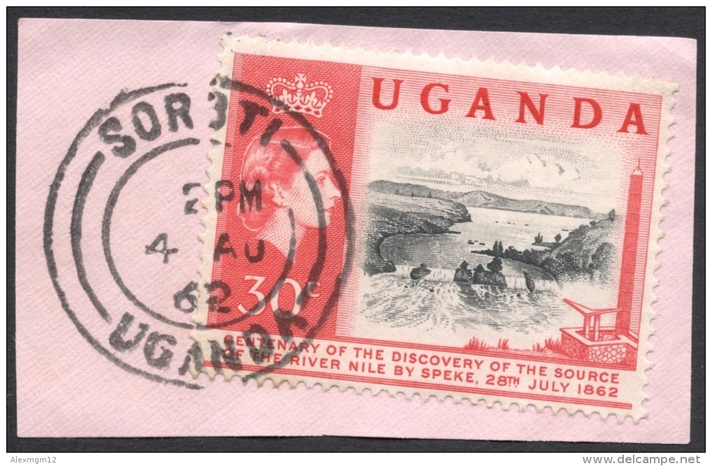 Uganda, 30 C. 1962, Sc # 79, Used. - Uganda (...-1962)