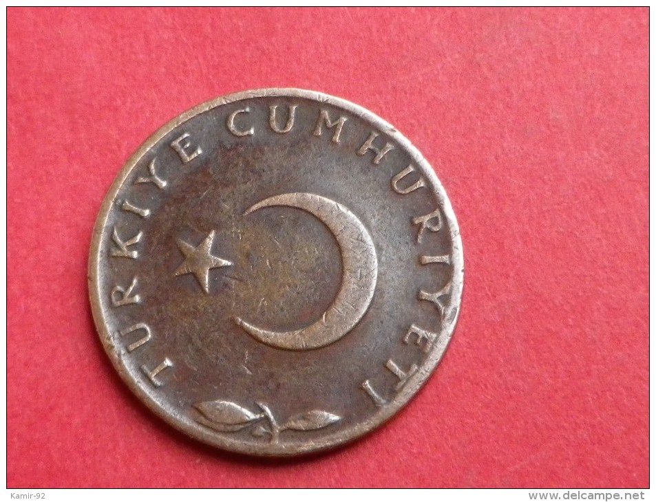 TURQUIE  5  KURUSH 1964  -KM.890.1  - BRONZE  -    TTB - Turkey