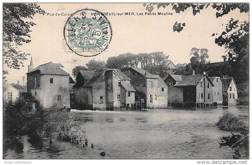 Montreuil Sur Mer    62    Vieux Moulins Sur La Canche - Montreuil