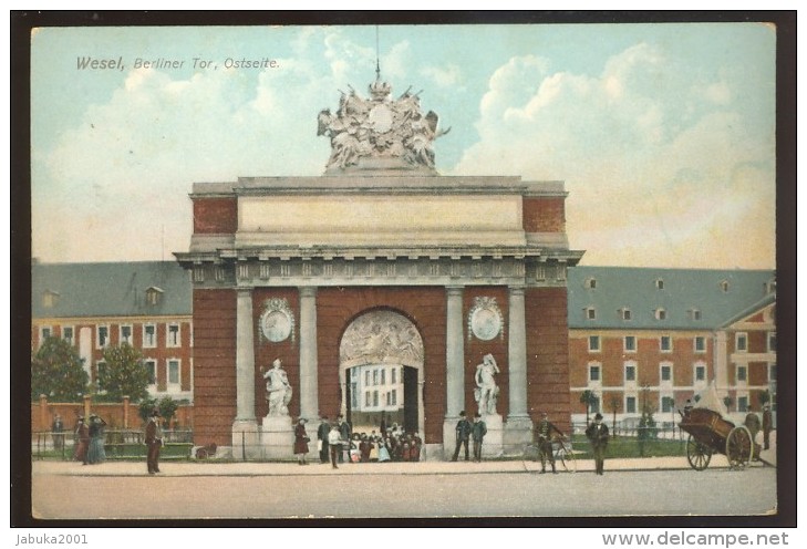 GERMANY WESEL OLD POSTCARD - Wesel