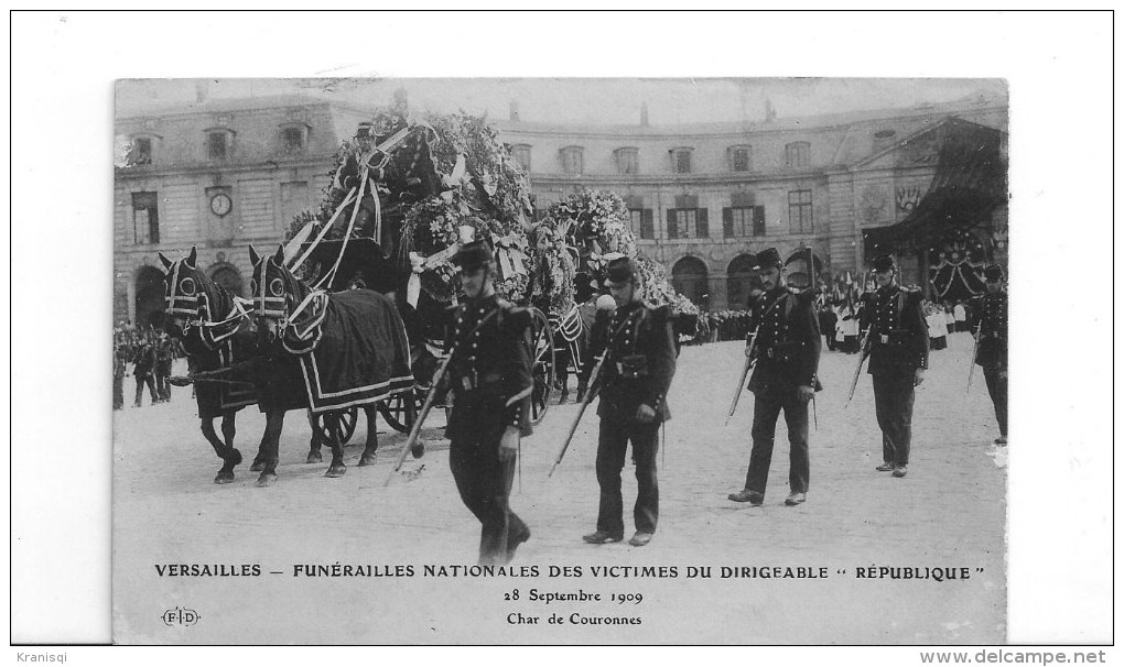 78  Funérailles Des Victimes Du Dirigeable 1909 - Ongevalen