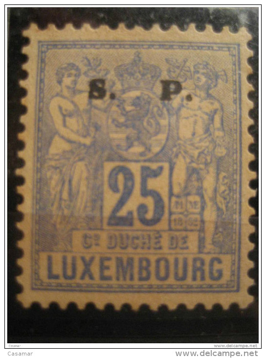 LUXEMBOURG Yvert 61 Officiel Stamp Official Oficial No Gum - Servizio