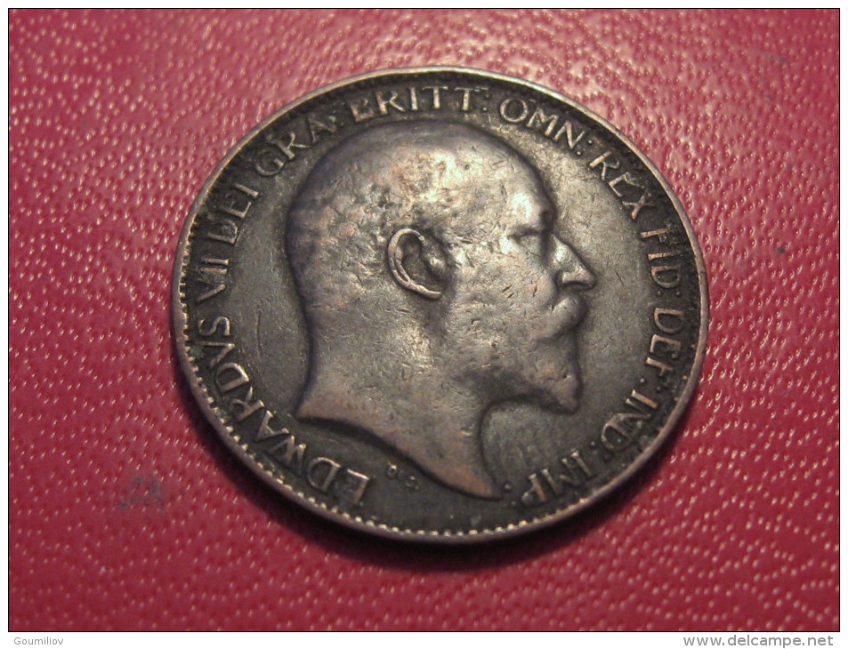 Grande-Bretagne - UK - Farthing 1903 Edward VII 3836 - B. 1 Farthing