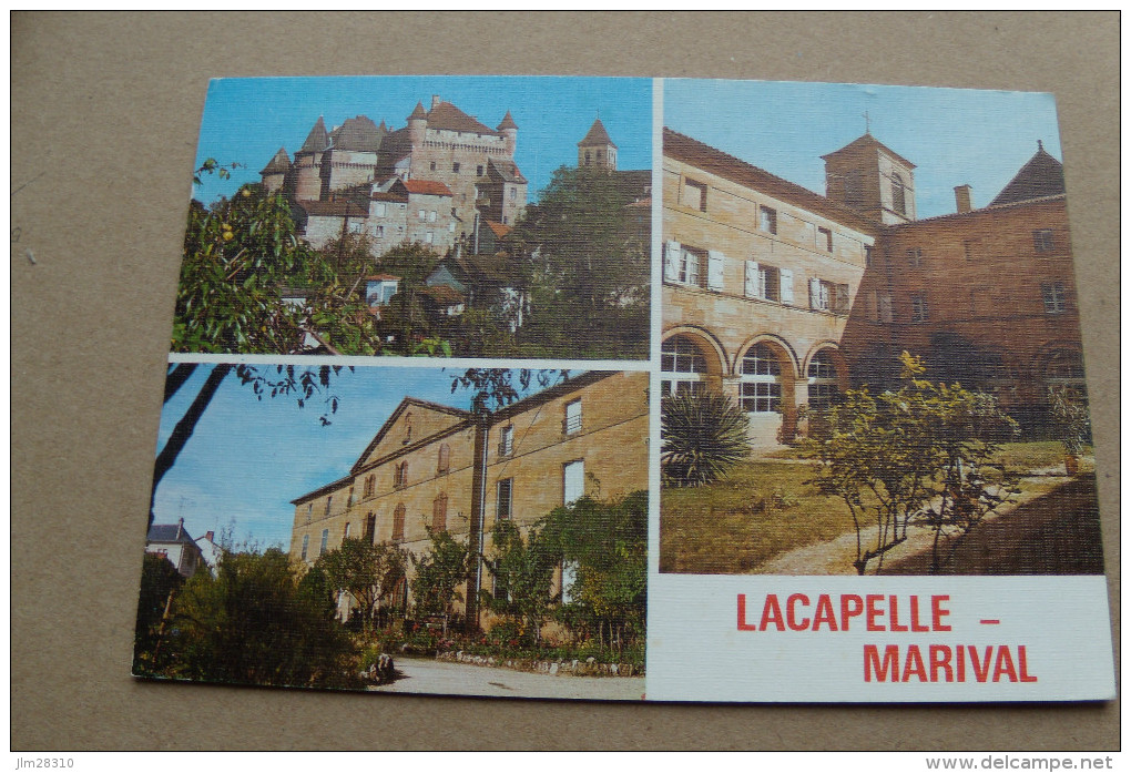 46 / Lot - Lacapelle Marival - Le Château, La Miséricorde Maison Familiale Du Moutier Notre-Dame - Lacapelle Marival