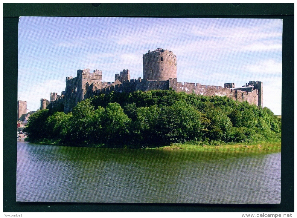 WALES  -  Pembroke Castle  Used Postcard As Scans - Pembrokeshire