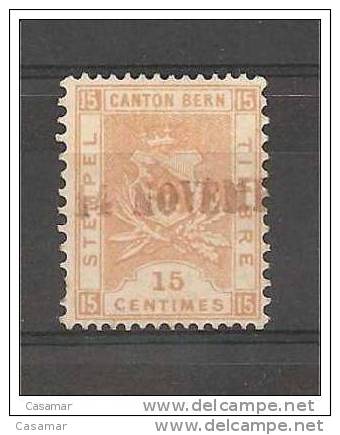 Canton BERNE BERN 15c Stempel Marke Fiscal - Revenue Stamps