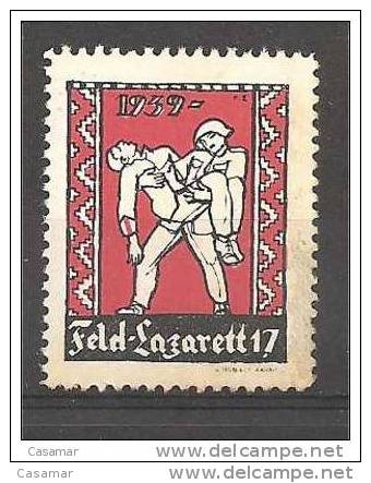 Feld Lazarett 17 1939 Gezant Fons Blanc Soldatenmarken - Vignetten