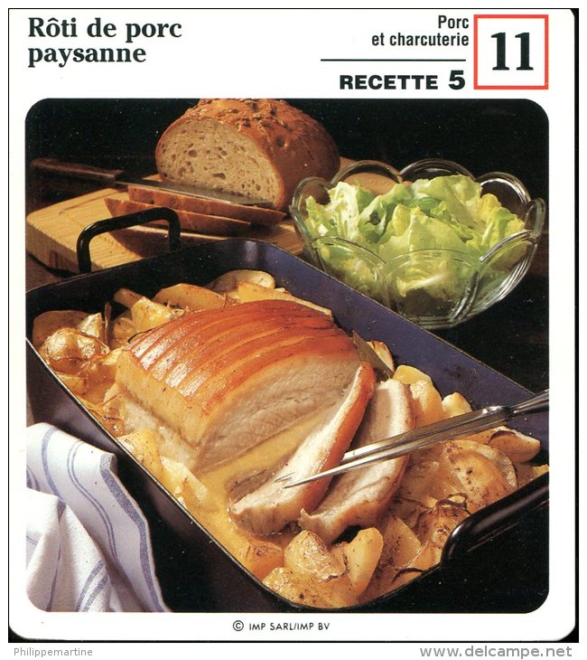 Roti De Porc Paysanne - Ricette Culinarie