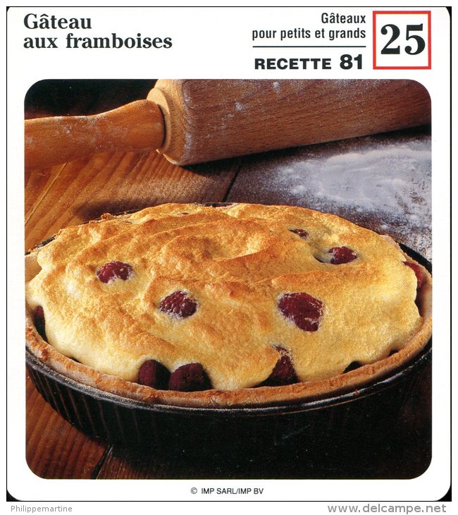 Gâteau Aux Framboises - Recetas De Cocina