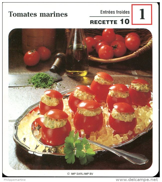 Tomates Marines - Küche & Rezepte