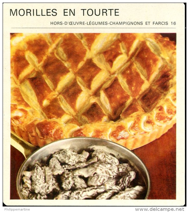 Morilles En Tourte - Ricette Culinarie