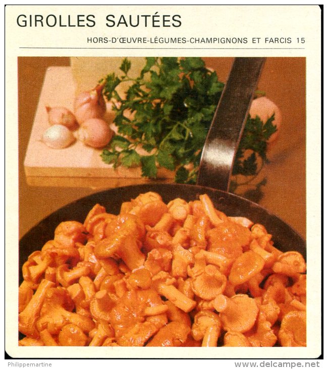 Girolles Sautées - Recepten