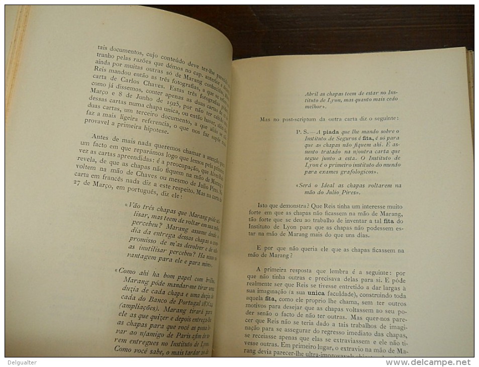 1927 O Caso Do Banco Angola E Metropole - Alves Reis E Marang Pelo Advogado Do Banco De Portugal António Horta Osorio - Old Books