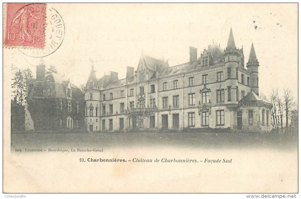 CPA FRANCE 28 "Charbonnières, Le Chateau" - Autres & Non Classés