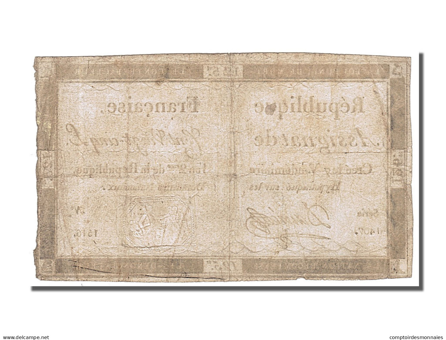 Billet, France, 125 Livres, 1793, DaurÃ©e, TTB, KM:A74, Lafaurie:169 - Assignate