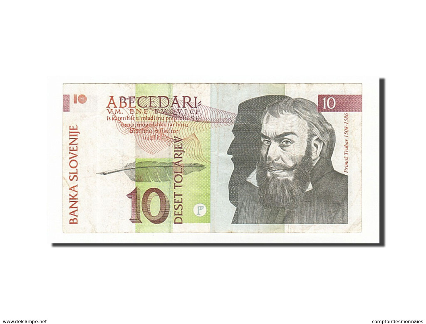 Billet, Slovénie, 10 Tolarjev, 1992, 1992-01-15, KM:11a, TTB - Slowenien