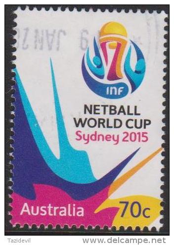 AUSTRALIA - USED 2015 70c Netball World Cup, Sydney - Usati
