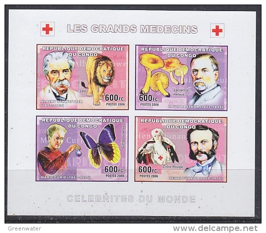 Congo 2006 Charles Darwin M/s IMPERFORATED ** Mnh (27005E) - Ungebraucht