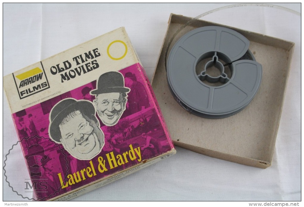 Vintage Arrow Films Super 8 Mm Old Times Movies: Laurel & Hardy, Wrong Tooth - Otros