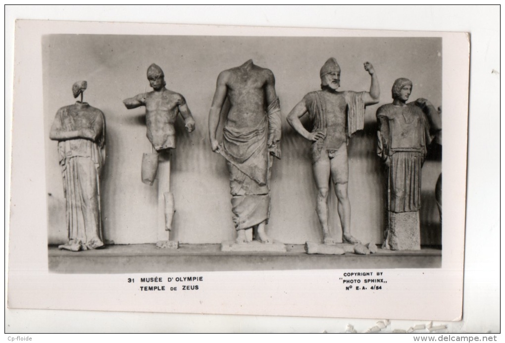 ÉGYPTE . MUSÉE D'OLYMPIE . TEMPLE DE ZEUS - Réf. N°14098 - - Museos