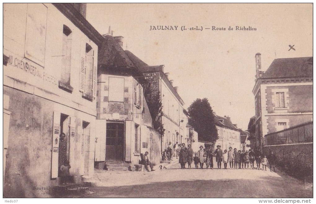 Jaulnay - Route De Richelieu - Autres & Non Classés