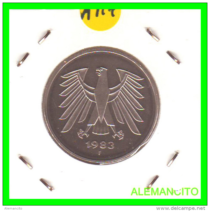 ALEMANIA FEDERAL  MONEDA DE 5 DM  1975-2001 - 5 Mark