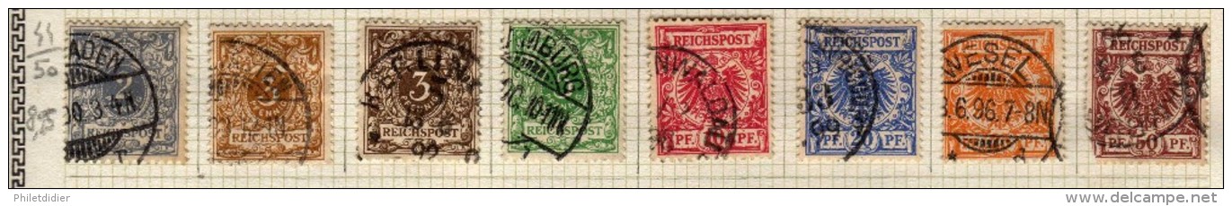 EMPIRE LOT DE TIMBRES - Ungebraucht