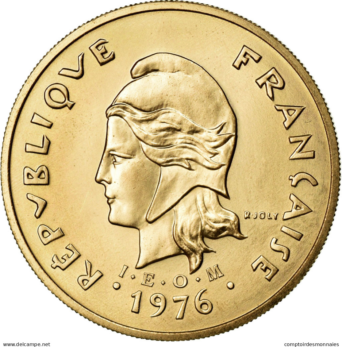 Monnaie, Nouvelle-Calédonie, 100 Francs, 1976, Paris, FDC, Nickel-Bronze - Nieuw-Caledonië