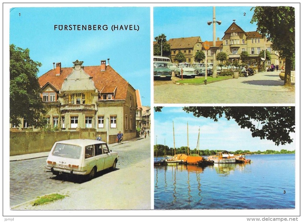 FÜRSTENBERG (HAVEL) - Multiview : Ernst Thälmann Straße, Markt, Am Schwedt-See - Fuerstenberg