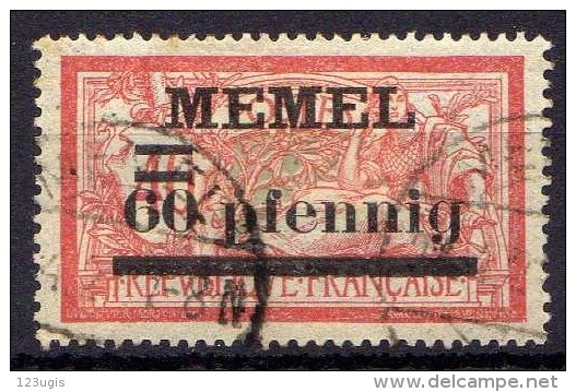 Memel 1920 Mi 24, Gestempelt [010216XIV] - Memelgebiet 1923