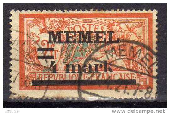 Memel 1920 Mi 31, Gestempelt [010216XIV] - Memel (Klaïpeda) 1923