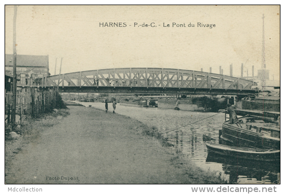 62 HARNES / Pont Du Rivage / - Harnes