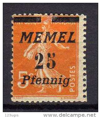 Memel 1922 Mi 58 * [010216XIV] - Memelgebiet 1923