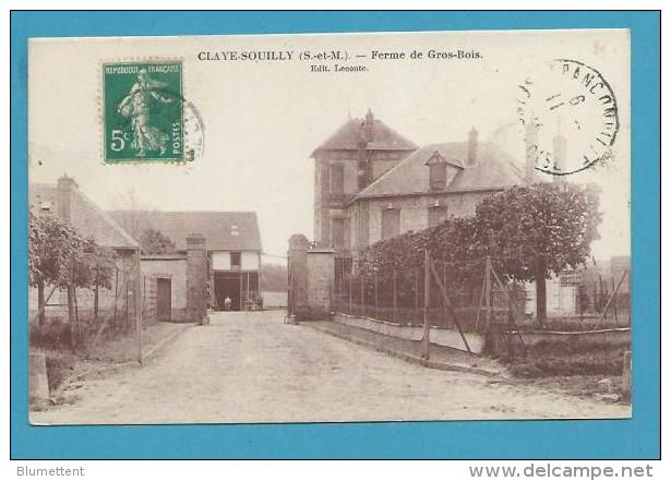 CPA Ferme De Gros-Bois CLAYE-SOUILLY 77 - Claye Souilly