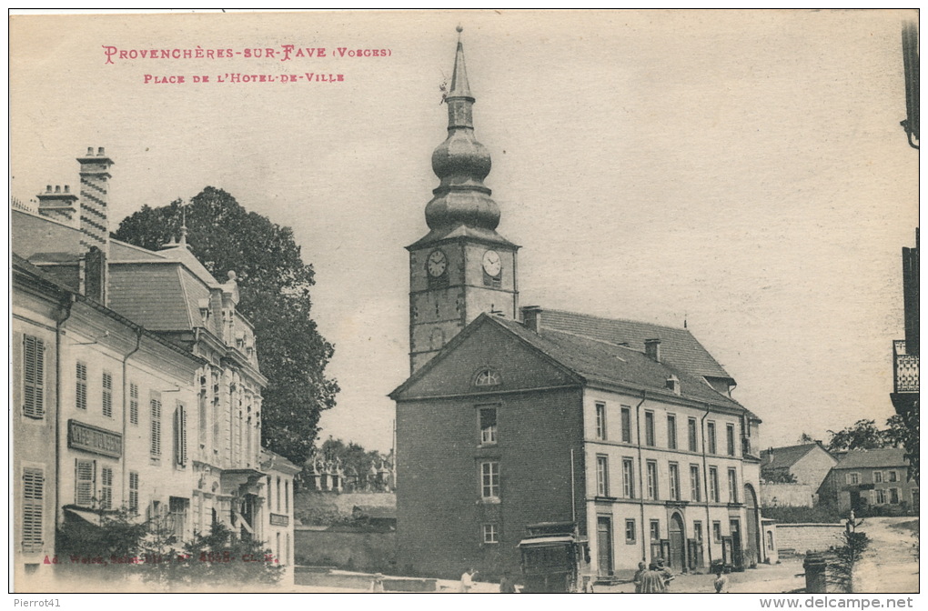 PROVENCHERES SUR FAVE - Place De L'Hôtel De Ville - Provencheres Sur Fave