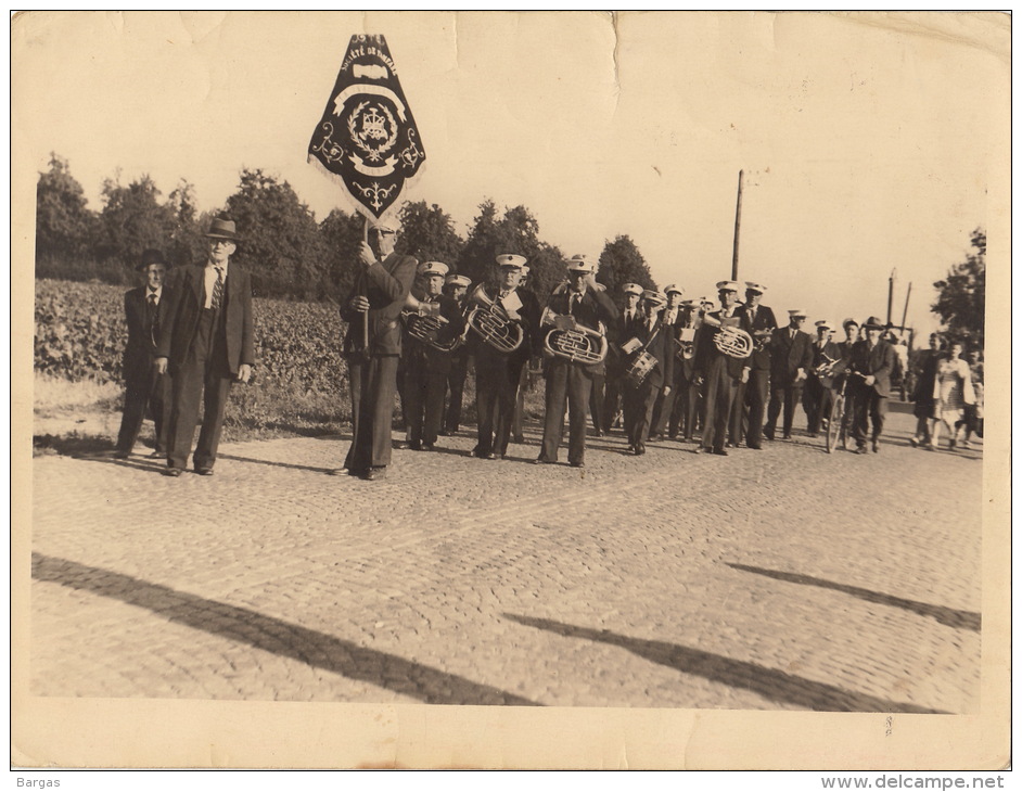 Grande Photo LINCENT Fanfare L'espérance NODUWEZ Brabant - Orte