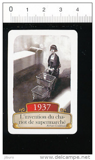 2 Scans / Année 1937 - L'invention Du Chariot De Supermarché - Sylvan Goldman Caddie Caddy // TL 183/1 - Autres & Non Classés