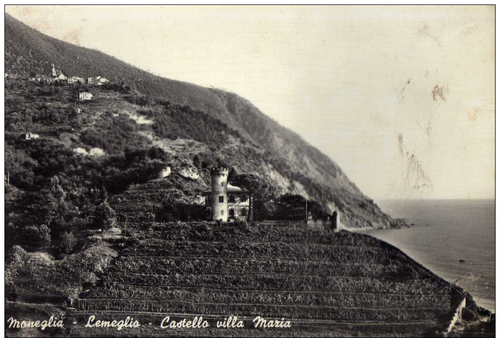 Genoiva  - Moneglia : Lemeglio - Castello Villa Maria - Genova (Genoa)