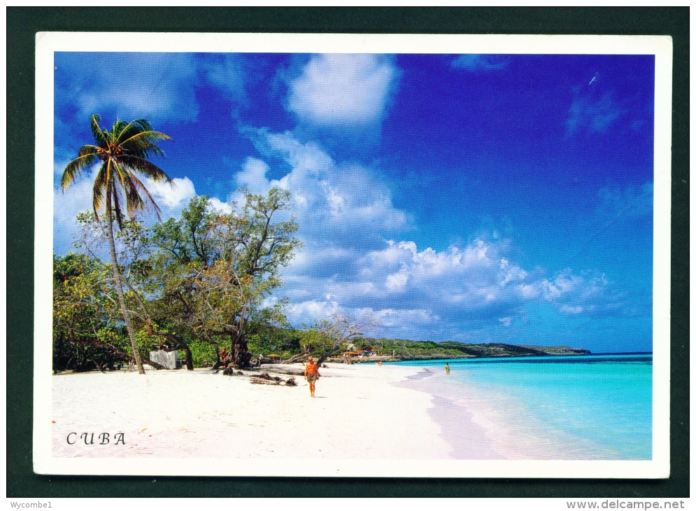 CUBA  -  Playa De Guardalavaca  Used Postcard As Scans - Cuba