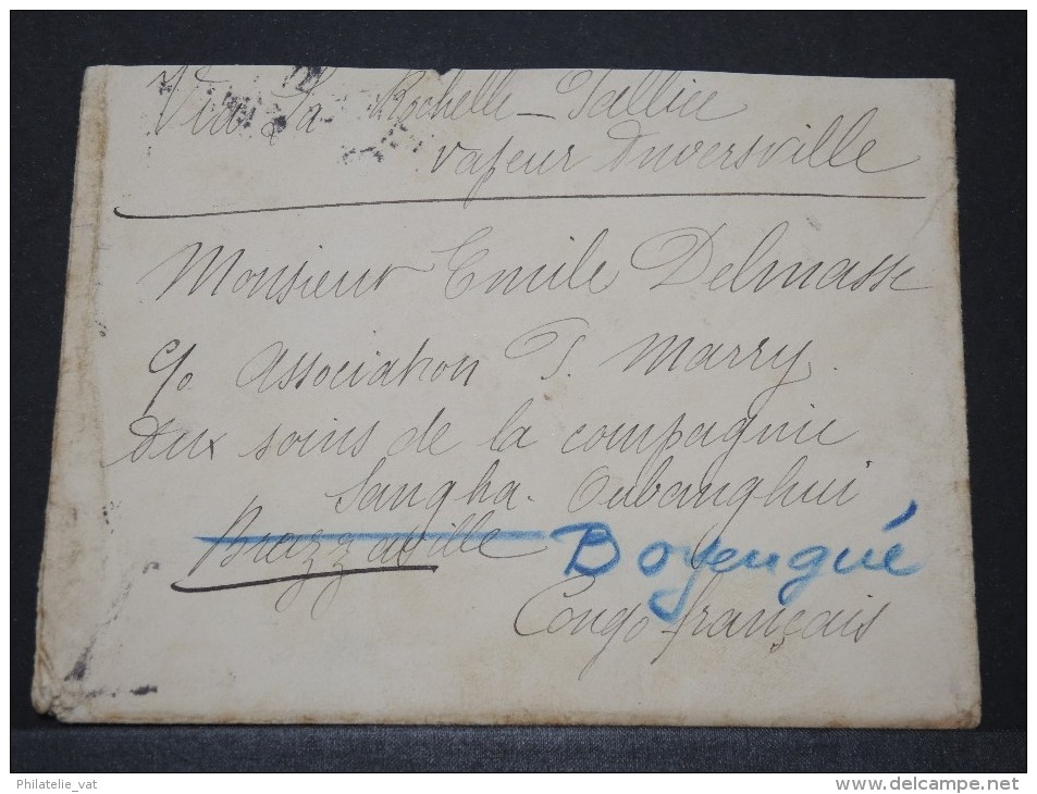 CONGO FRANCAIS - Env Pour Dongou Avec "2è Expédition De France "... - Pas Courant - A Voir - Mars 1914 - P16139 - Brieven En Documenten