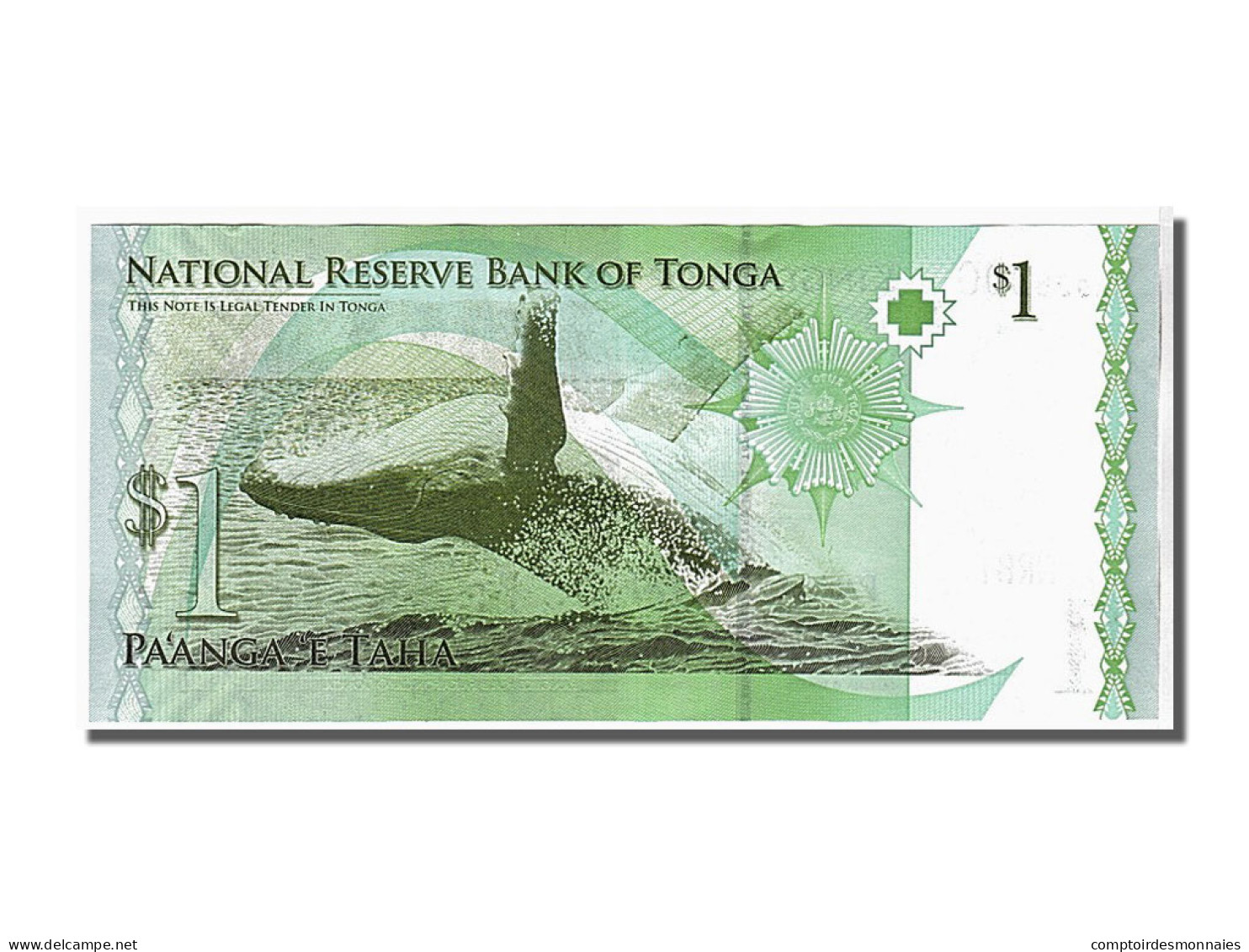 Billet, Tonga, 1 Pa'anga, 2008, KM:37, NEUF - Tonga