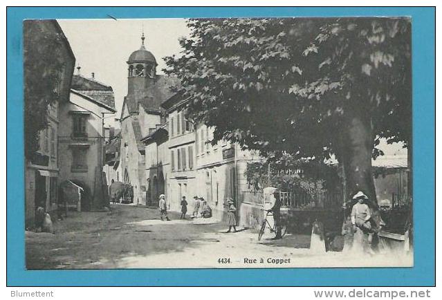 CPA 4434 Rue à COPPET - SUISSE - Coppet