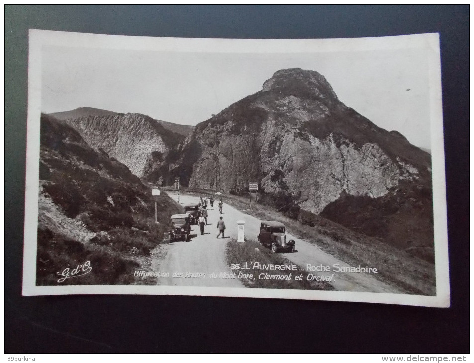 ROCHE SANADOIRE   Bifurcation Des Routes   1930 - Autres & Non Classés