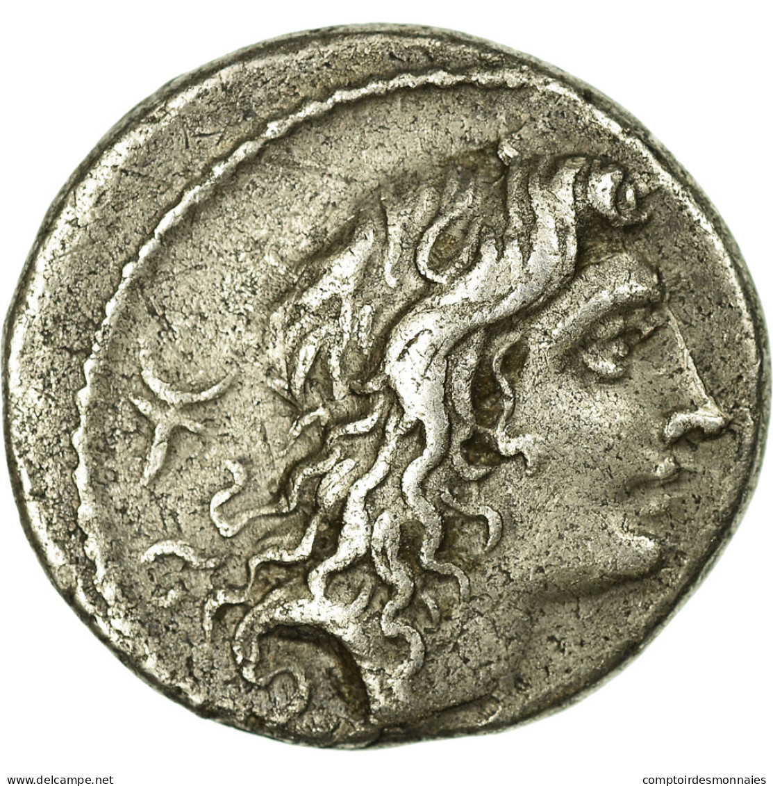 Monnaie, Plaetoria, Denier, Roma, TTB+, Argent - Republiek (280 BC Tot 27 BC)