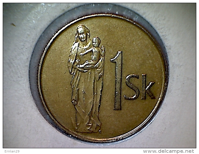 Slovaquie  1 Koruna 1995 - Slovakia