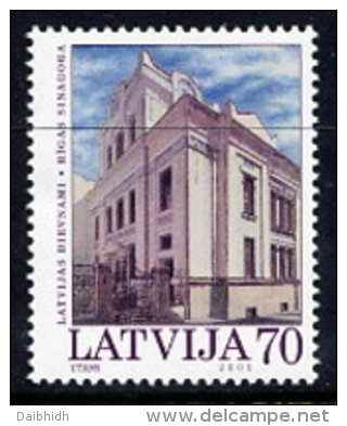 LATVIA 2001 Riga Synagogue  MNH / **.  Michel 556 - Letonia