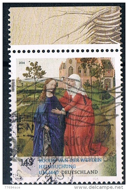 2014  Kunstschätze Aus Deutschen Museen (Roger Van Der Weyden) - Used Stamps